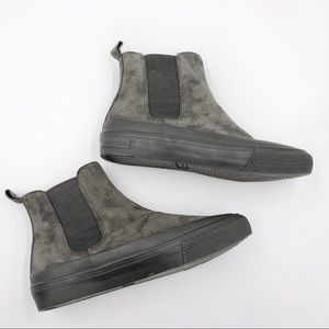 NEW SeaVees Shipyard Chelsea Boots Suede Pull On